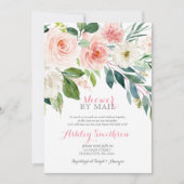 シャワーバイメールブライダルシャワー仮想シャワー 招待状 (正面)