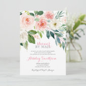 シャワーバイメールブライダルシャワー仮想シャワー 招待状 (スタンド正面)