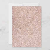 シャワーバイメール長距離バラ金ゴールドグリッター 招待状 (裏面)