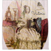 シャワービクトリアンカーテン シャワーカーテン (正面)