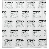 シャワーフェイス シャワーカーテン (正面)