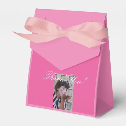 シャワーフェイバーズ、法人イベント、サンキュー、パーティー フェイバーボックス (正面サイド)