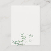 シャワーブースカード（ラッピングなし） エンクロージャーカード (裏面)