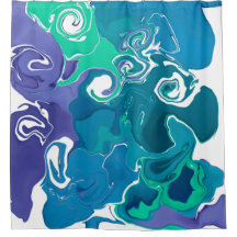 シャワーモダンカーテン