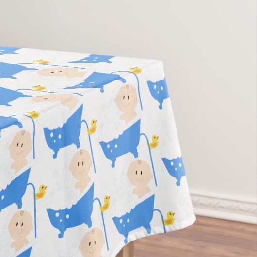 シャワー付き入浴用ベビー赤ちゃんシャワー長方形 テーブルクロス (インサイチュ)