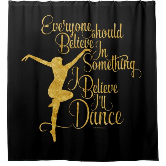 シャワー信じのカーテンを踊る シャワーカーテン (正面)