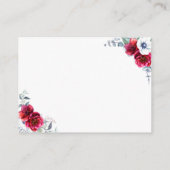 シャワー小さな挿入カードを表示して招待状に追加 エンクロージャーカード (裏面)