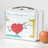 シャワー愛の流れ:妻の メタルランチボックス (インサイチュ)