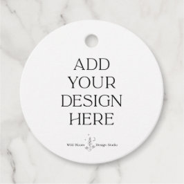 シャワー感謝タグ | 印刷済み円形タグ フェイバータグ