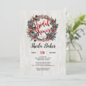 シャワー招待状，ホリデー招待状,リース 招待状 (スタンド正面)