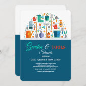 シャワー招待状 招待状 (正面/裏面)