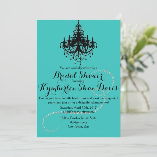 シャワー招待状 招待状 (スタンド正面)