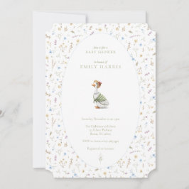 シャワー招待 – ストーリーブック青 招待状