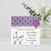 シャワー招待 招待状 (スタンド正面)