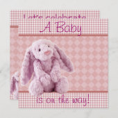 シャワー招待 招待状 (正面/裏面)