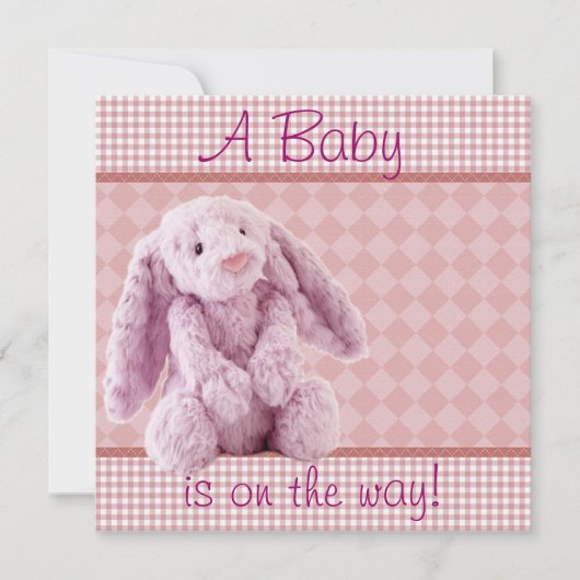 シャワー招待 招待状 (正面)