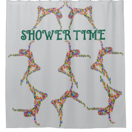 シャワー時間 シャワーカーテン