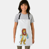 シャワー用タオル付きライオン エプロン (インサイチュ)