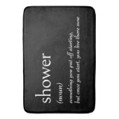シャワー用辞書定義 バスマット (正面縦)