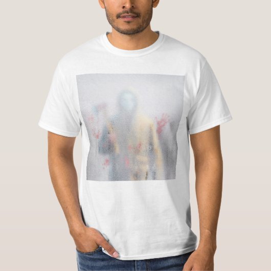 シャワー驚き Tシャツ (正面)