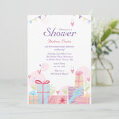 シャワー・オブ・ラブブライダルシャワー 招待状 (スタンド正面)