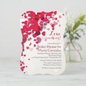 シャワー・オブ・ラブ招待状 招待状 (スタンド正面)