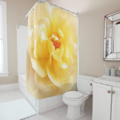 シャワー・カーテンの柔らかさの薄い色のバラ シャワーカーテン (インサイチュ)