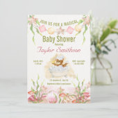 シャワー タイム ベイビー シャワー 招待状 (スタンド正面)