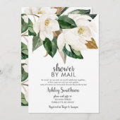 シャワー – メールブライダルシャワー仮想シャワー 招待状 (正面/裏面)