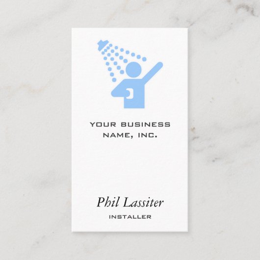 シャワー 名刺 (正面)