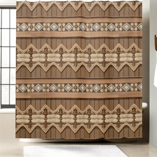 シャワ初期のーカーテンスタイル1 シャワーカーテン