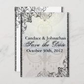 シャンエレガントデリア&フローズ日付を保存 案内ポストカード (正面/裏面)