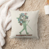 シャンクスのポニーおもしろいハイカー歩く クッション (ブランケット)