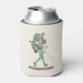 シャンクスのポニーおもしろいハイカー歩く 缶クーラー (缶正面)