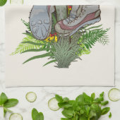 シャンクスのポニーの古いハイキングブーツ キッチンタオル (折り畳み)