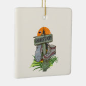 シャンクスのポニーの古いハイキングブーツ セラミックオーナメント (右)