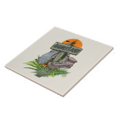 シャンクスのポニーの古いハイキングブーツ タイル (側面)