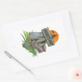 シャンクスのポニーの古いハイキングブーツ 長方形シール (封筒)