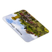 シャングリラの巨大なチベット祈りの言葉ホイール-雲南 マグネット (右側)