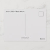 シャングリラリゾートスカルドゥパキスタン ポストカード (裏面)