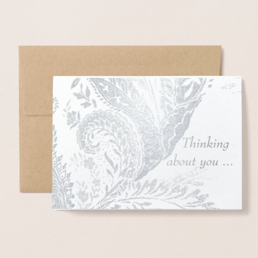 "シャングリラ"標準フォイル考えるズAbout You Card 箔カード (封筒付き正面)