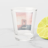 シャンゼリセフランスパリ ショットグラス (裏面)