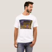 シャンゼリゼのクリスマスイルミネーション Tシャツ (正面フル)