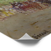 シャンゼリゼのプロムナード ポスター (角)