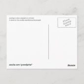 シャンゼリゼサインポストカード ポストカード (裏面)