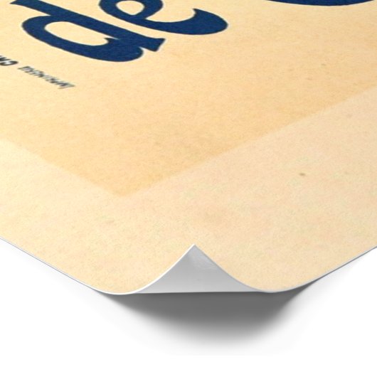 シャンゼリゼパレデグラスヴィンテージポスター ポスター (角)