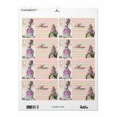 シャンゼリゼメルシの朝の散歩 ラベル (フルシート)