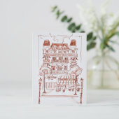 シャンゼリゼ |フランス，パリ ポストカード (スタンド正面)