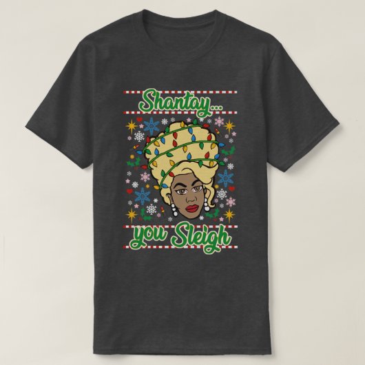 シャンタイユーそり Tシャツ (デザイン正面)
