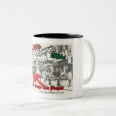 シャンタルParrattが設計しているアートワークが付いているマグ ツートーンマグカップ (正面右)